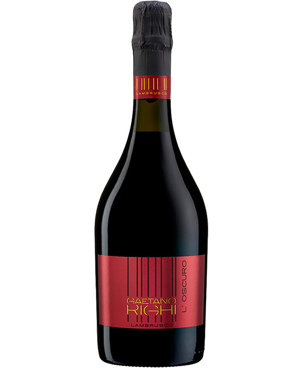 Gaetano Righi Lambrusco Emilia L'Oscuro Semisecco